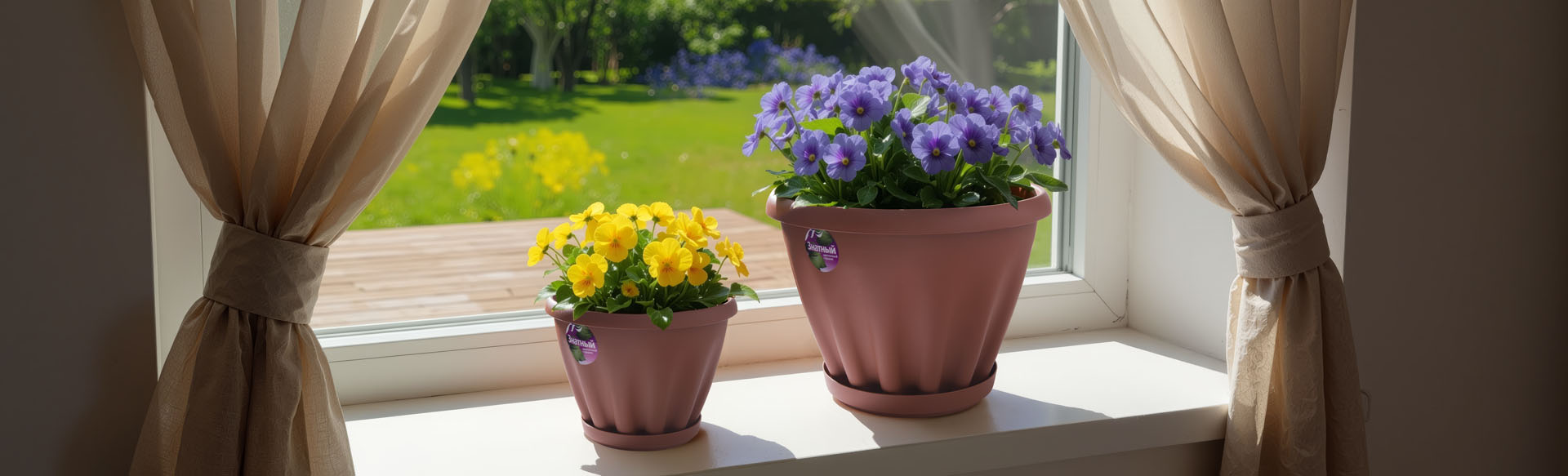 ОРИГИНАЛЬНЫЕ
ЦВЕТОЧНЫЕ
ГОРШКИ