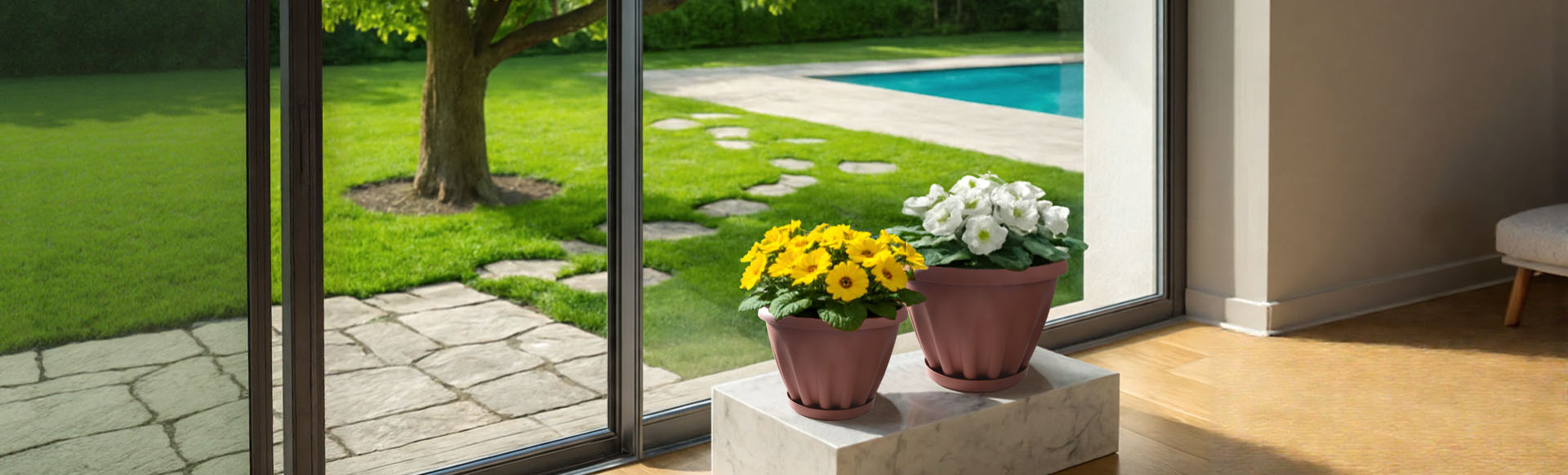 ОРИГИНАЛЬНЫЕ
ЦВЕТОЧНЫЕ
ГОРШКИ